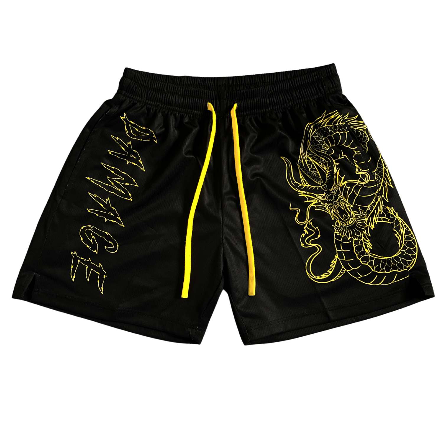 Gold Dragon Shorts