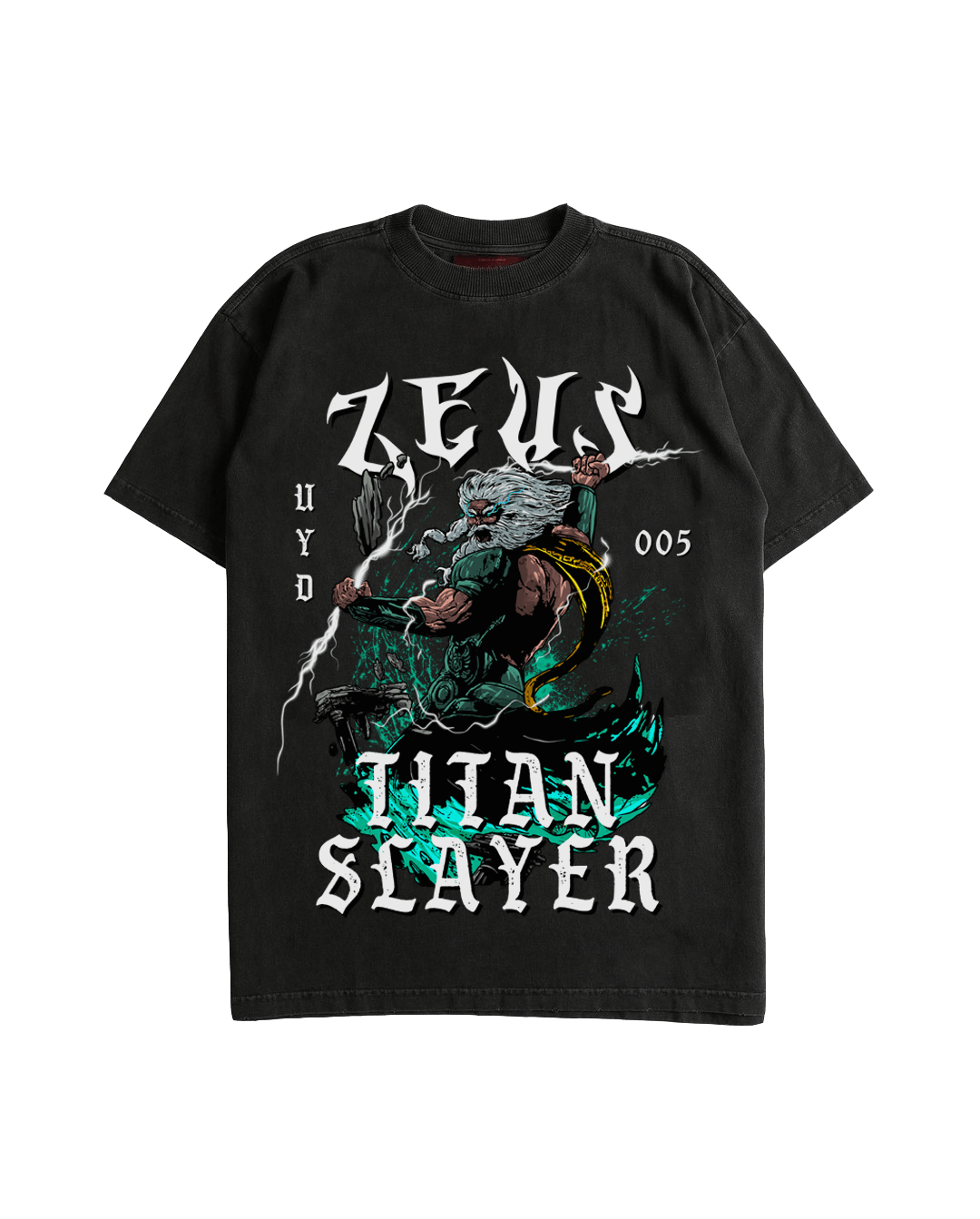Zeus Vintage Tee - Damage Apparel