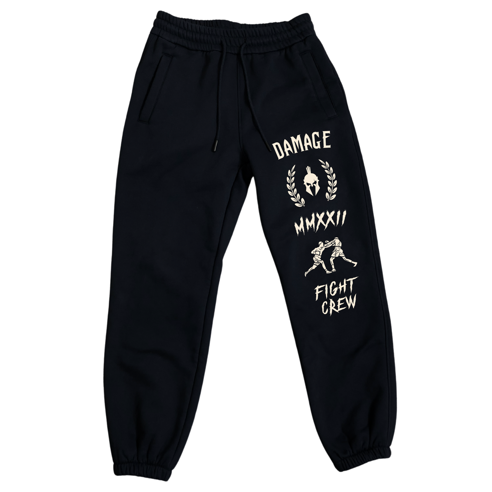 Black Fight Crew Heavyweight Sweatpants