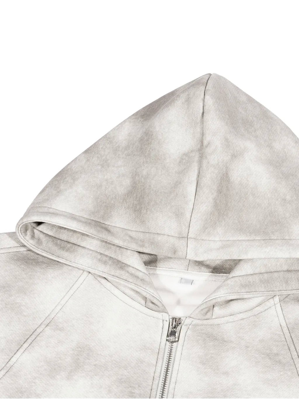 Snow Wash Zip Hoodie