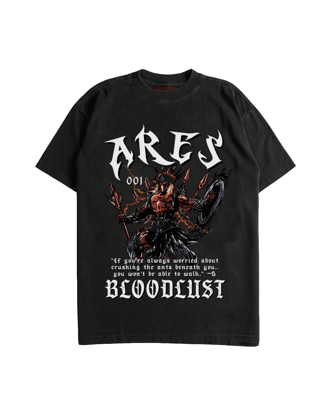 Ares Vintage Tee - Damage Apparel